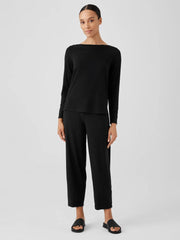 Eileen Fisher Tops & Tees | Fine Jersey Cowl Neck Top Black - Women