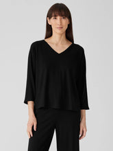Eileen Fisher Tops & Tees | Fine Jersey Dolman-Sleeve Top Black - Women