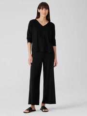 Eileen Fisher Tops & Tees | Fine Jersey Dolman-Sleeve Top Black - Women