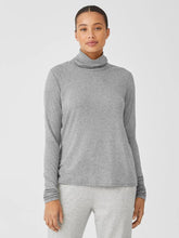 Eileen Fisher Tops & Tees | Ribbed Pima Cotton Blend Top Moon - Women