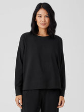 Eileen Fisher Tops & Tees | Traceable Cotton Jersey Crew Neck Top Black - Women