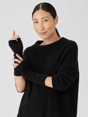 Eileen Fisher Accessories | Cashmere Silk Bliss Glovelettes Black - Women