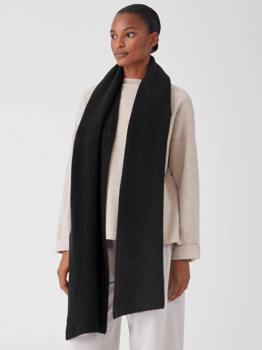 Eileen Fisher Accessories | Cashmere Silk Bliss Wrap Black - Women