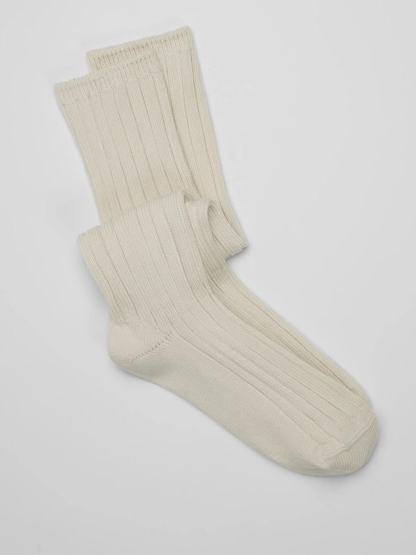 Eileen Fisher Accessories | Organic Cotton Rib Slouchy Sock Softwhite - Women