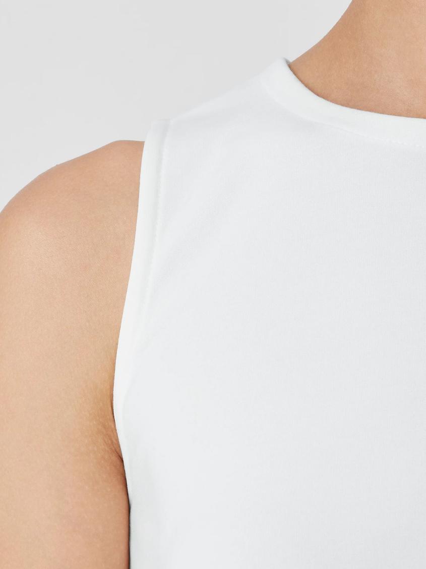 Eileen Fisher Accessories | Washable Flex Ponte Round Neck Tank Black - Women