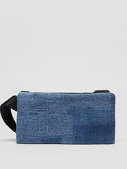 Eileen Fisher Accessories | Waste No More Crossbody Denim Chest Bag Indigo - Women