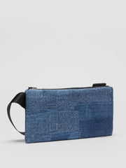 Eileen Fisher Accessories | Waste No More Crossbody Denim Chest Bag Indigo - Women