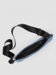 Eileen Fisher Accessories | Waste No More Crossbody Denim Chest Bag Indigo - Women