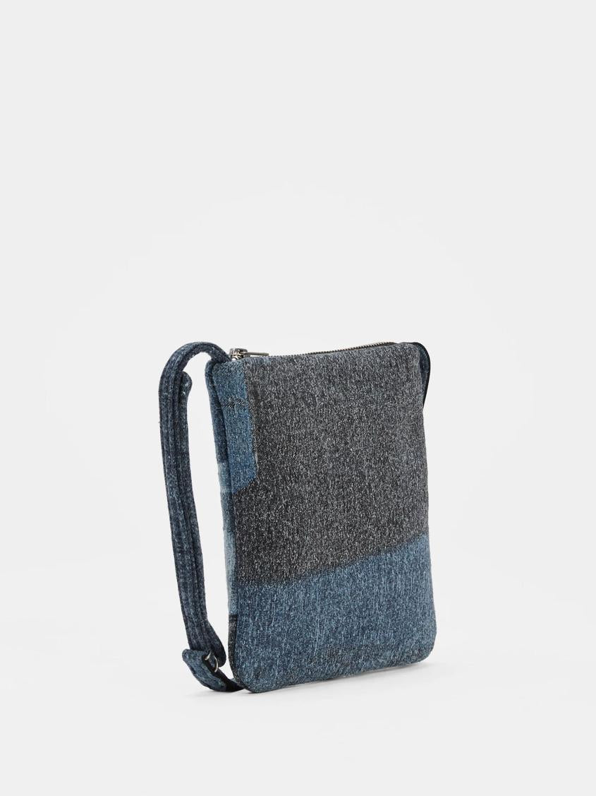 Eileen Fisher Accessories | Waste No More Denim Crossbody Bag Indigo - Women