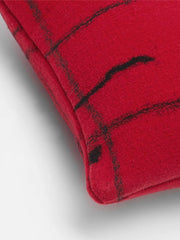 Eileen Fisher Accessories | Waste No More Felted Artisanal Pillow, 11" By 11" Red - Women