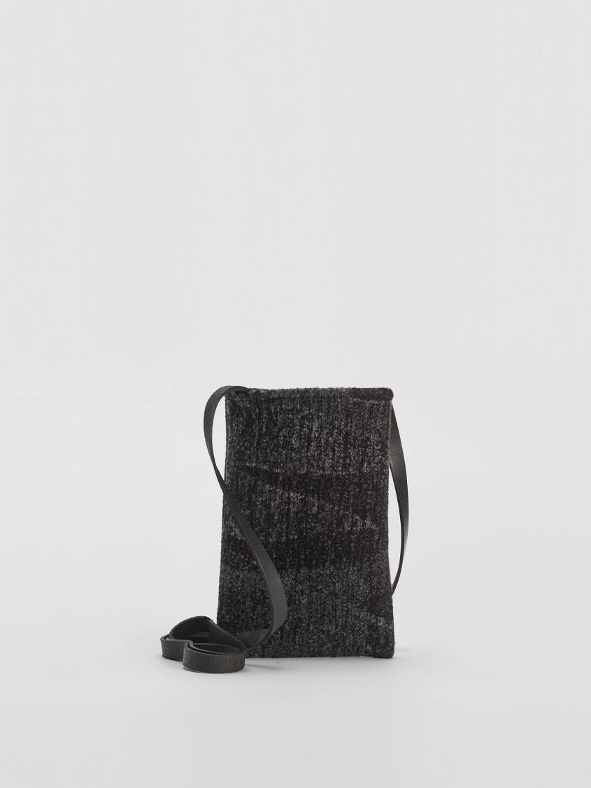Eileen Fisher Accessories | Waste No More Felted Phone Pouch Charcoal - Women
