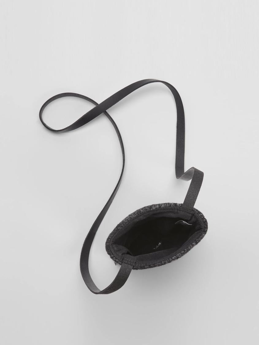 Eileen Fisher Accessories | Waste No More Felted Phone Pouch Charcoal - Women