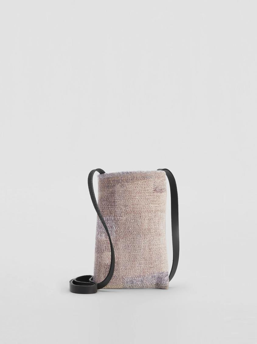 Eileen Fisher Accessories | Waste No More Felted Phone Pouch Stone - Women