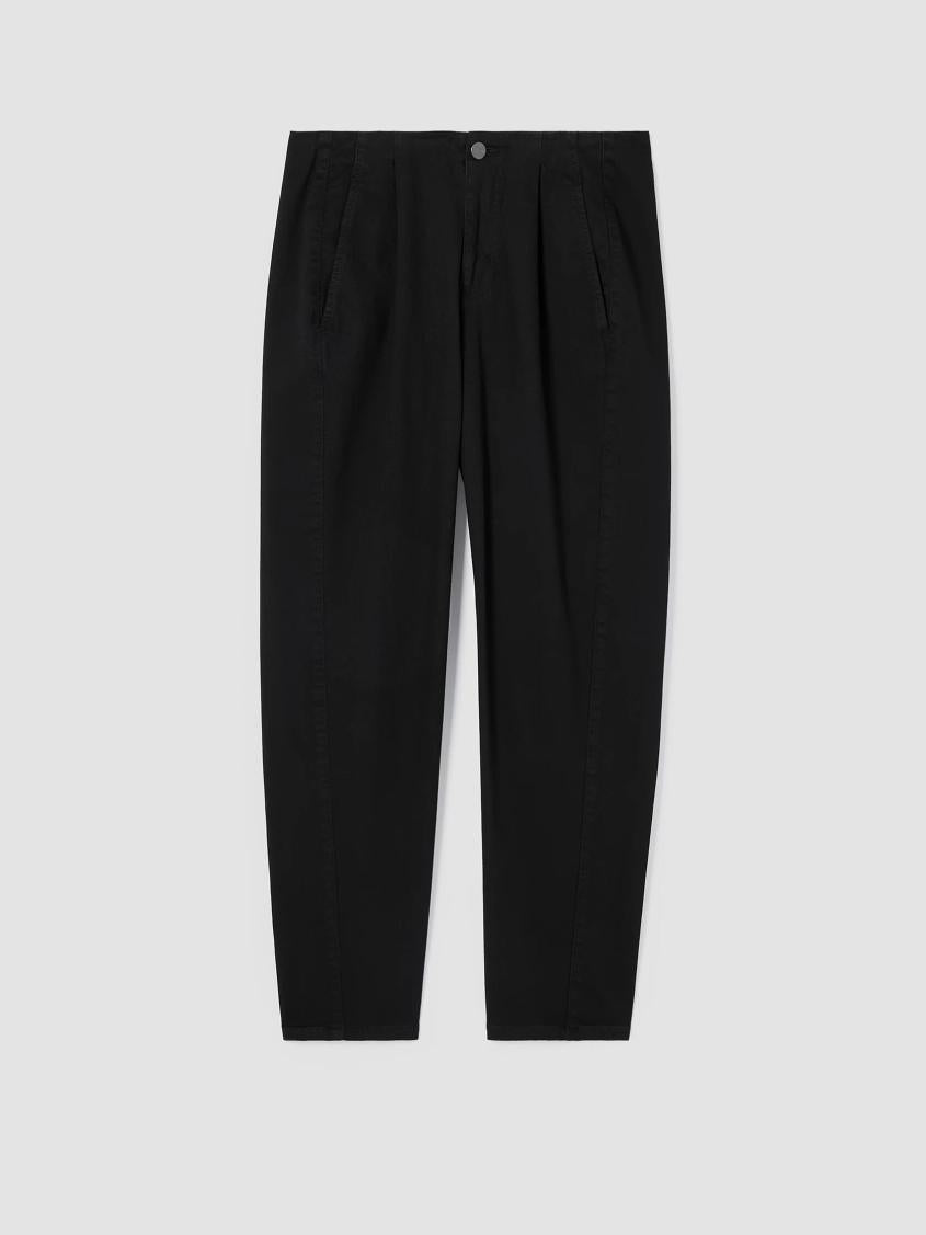 Eileen Fisher Denim | Organic Cotton Denim Tapered Pant Black - Women