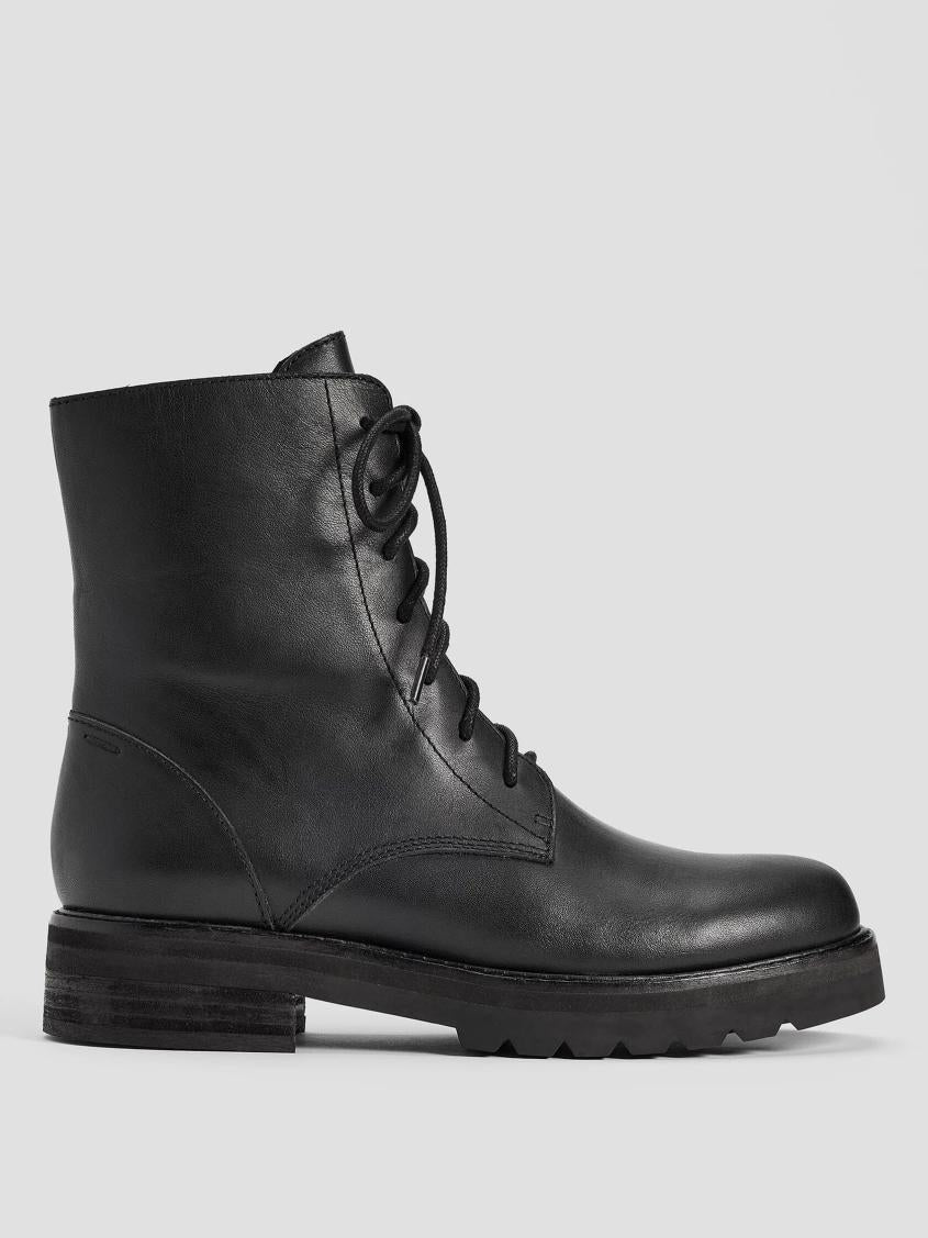 Eileen Fisher Dresses &amp; Skirts | Coin Leather Bootie Black - Women