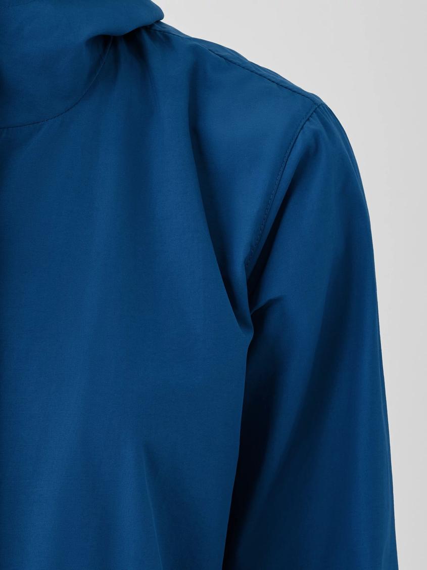 Eileen Fisher Jackets, Coats &amp; Vests | Light Cotton Nylon Hooded Coat Atlantis - Women