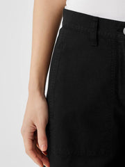 Eileen Fisher Pants, Shorts &amp; Jumpsuits | Cotton Hemp Stretch Wide-Leg Pant Black - Women