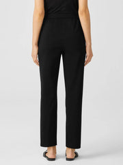 Eileen Fisher Pants, Shorts &amp; Jumpsuits | Cotton Ponte Slim Pant Black - Women