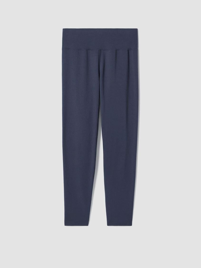 Eileen Fisher Pants, Shorts &amp; Jumpsuits | Cozy Brushed Terry Hug High-Waisted Leggings Ocean - Women