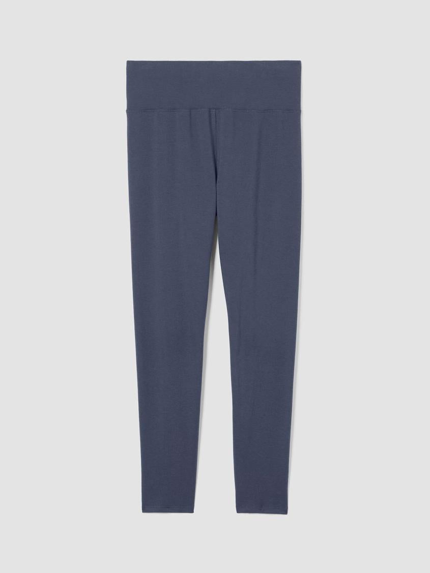 Eileen Fisher Pants, Shorts &amp; Jumpsuits | Cozy Brushed Terry Hug High-Waisted Leggings Ocean - Women
