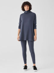 Eileen Fisher Pants, Shorts &amp; Jumpsuits | Cozy Brushed Terry Hug High-Waisted Leggings Ocean - Women