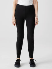 Eileen Fisher Pants, Shorts &amp; Jumpsuits | Cozy Brushed Terry Hug Leggings Black - Women