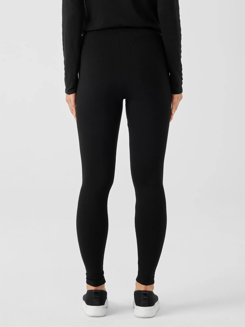 Eileen Fisher Pants, Shorts &amp; Jumpsuits | Cozy Brushed Terry Hug Leggings Black - Women
