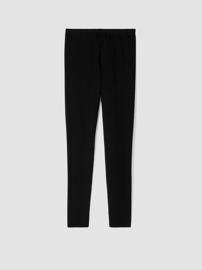 Eileen Fisher Pants, Shorts &amp; Jumpsuits | Cozy Brushed Terry Hug Leggings Black - Women
