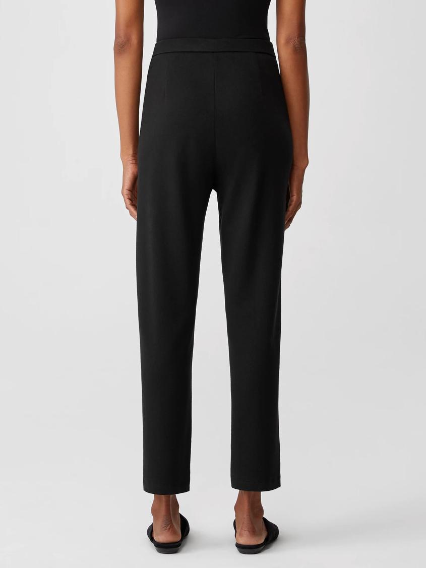 Eileen Fisher Pants, Shorts &amp; Jumpsuits | Cozy Brushed Terry Hug Slouchy Pant Black - Women