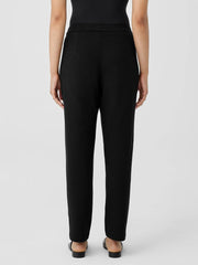 Eileen Fisher Pants, Shorts &amp; Jumpsuits | Cozy Brushed Terry Hug Slouchy Pant Black - Women
