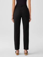 Eileen Fisher Pants, Shorts &amp; Jumpsuits | Organic Cotton Denim Slim Jean Black - Women