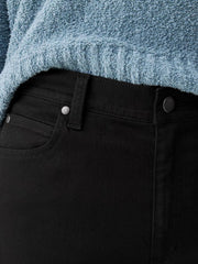 Eileen Fisher Pants, Shorts &amp; Jumpsuits | Organic Cotton Denim Slim Jean Black - Women