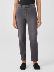 Eileen Fisher Pants, Shorts &amp; Jumpsuits | Organic Cotton Stretch Slim Jean Carbon - Women
