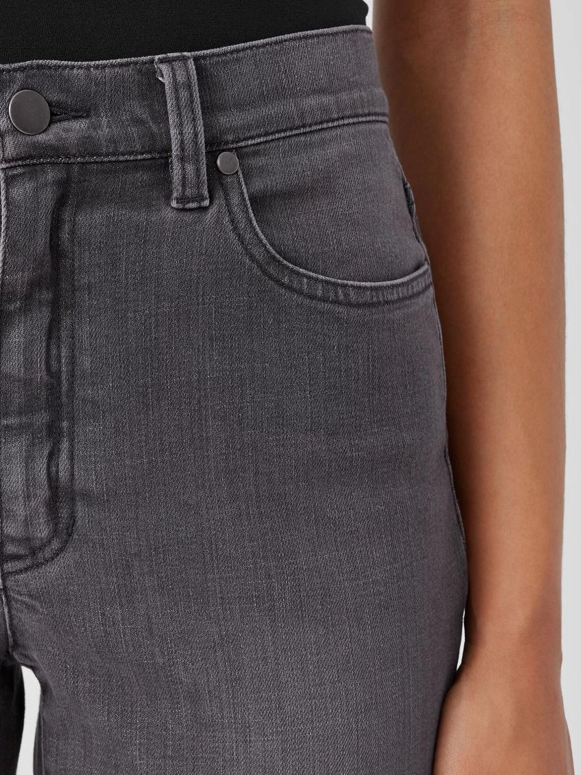 Eileen Fisher Pants, Shorts &amp; Jumpsuits | Organic Cotton Stretch Slim Jean Carbon - Women