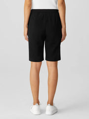 Eileen Fisher Pants, Shorts &amp; Jumpsuits | Pima Cotton Stretch Jersey Shorts Black - Women