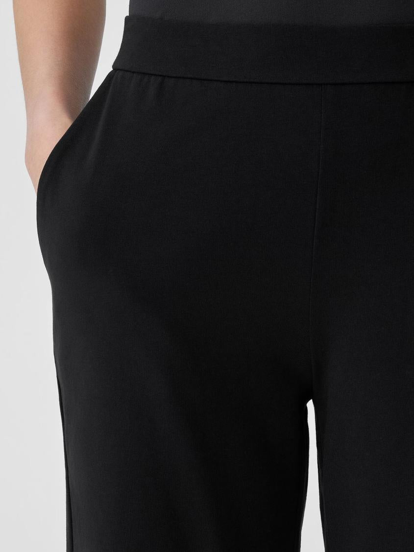 Eileen Fisher Pants, Shorts &amp; Jumpsuits | Pima Cotton Stretch Jersey Walking Shorts Black - Women