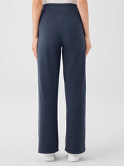 Eileen Fisher Pants, Shorts &amp; Jumpsuits | Pima Cotton Stretch Jersey Wide-Leg Pant Ocean - Women