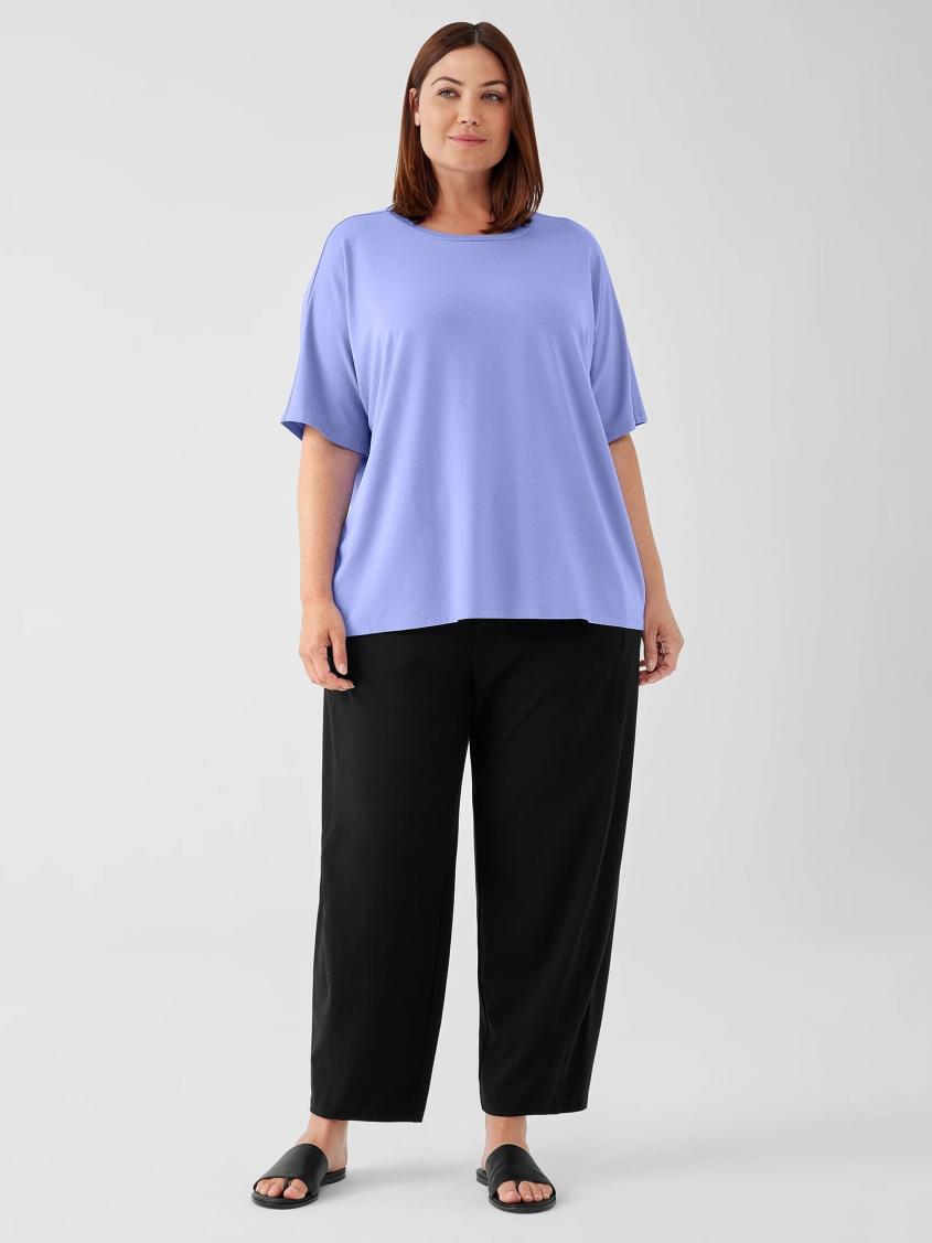 Eileen Fisher Pants, Shorts &amp; Jumpsuits | Stretch Jersey Knit Lantern Pant Black - Women