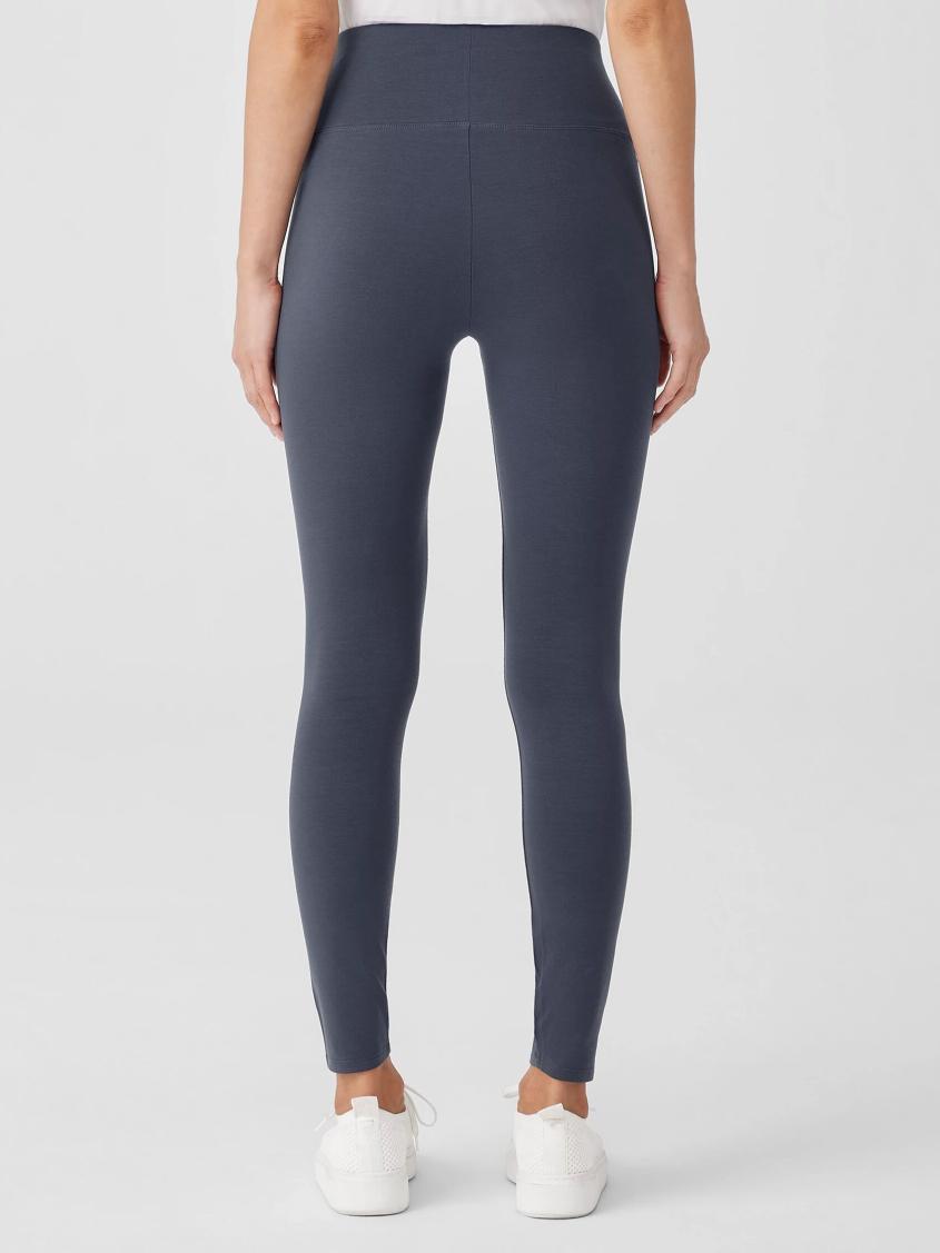 Eileen Fisher Pants, Shorts &amp; Jumpsuits | Stretch Jersey Knit Leggings Ocean - Women