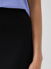 Eileen Fisher Pants, Shorts &amp; Jumpsuits | Stretch Jersey Knit Wide-Leg Pant Black - Women