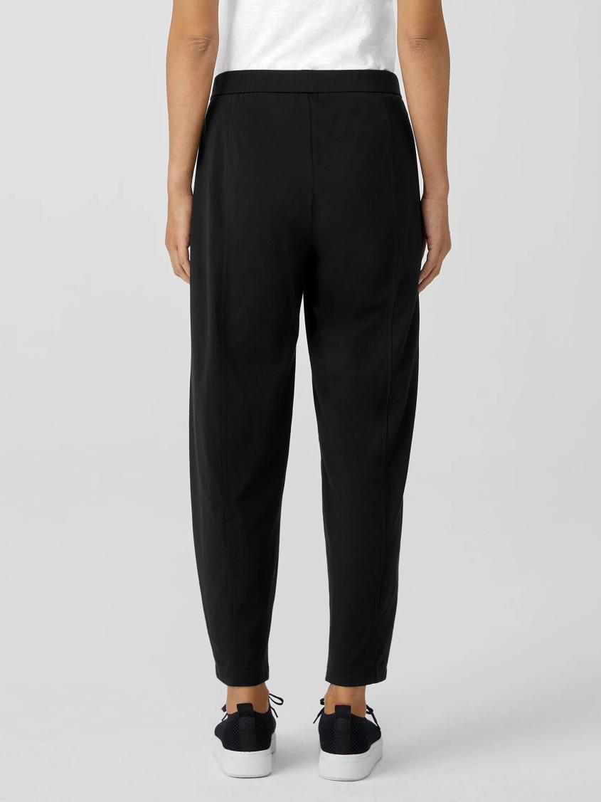 Eileen Fisher Pants, Shorts &amp; Jumpsuits | Traceable Cotton Jersey Lantern Pant Black - Women