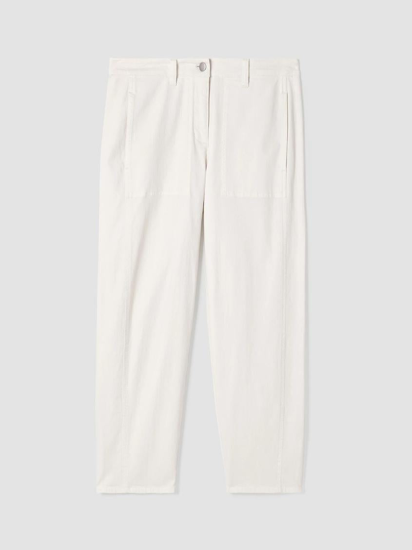 Eileen Fisher Pants, Shorts &amp; Jumpsuits | Undyed Organic Cotton Denim Lantern Jean Undyed Natural - Women