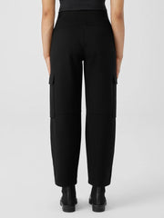 Eileen Fisher Pants, Shorts &amp; Jumpsuits | Washable Flex Ponte Cargo Lantern Pant Black - Women