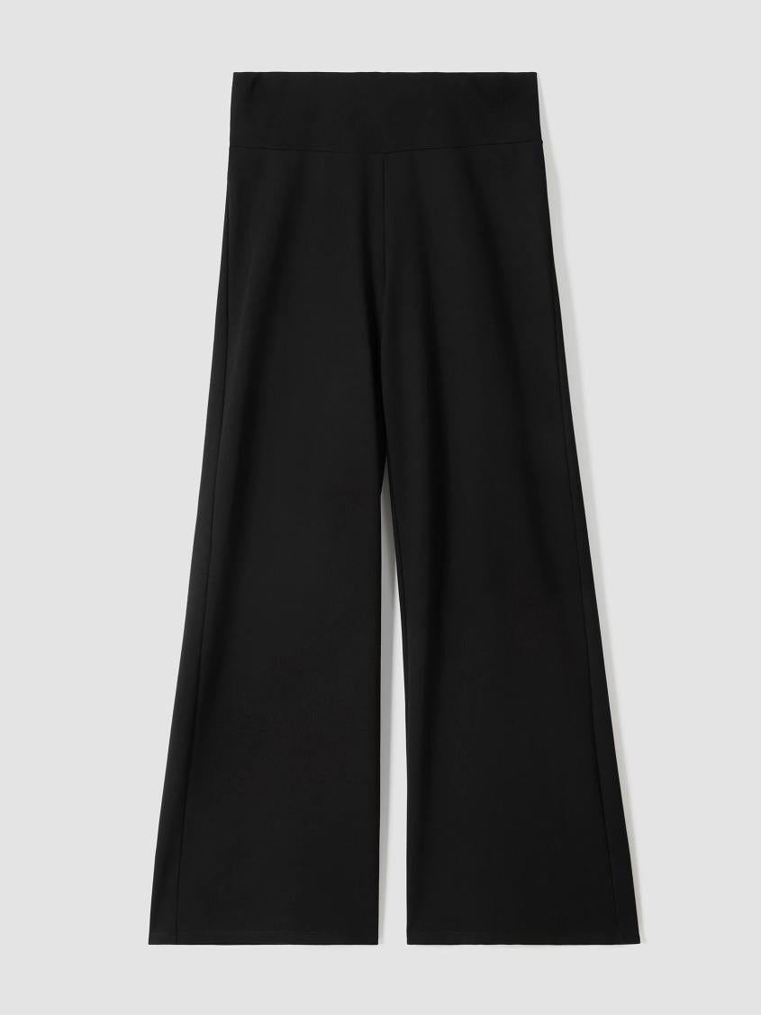 Eileen Fisher Pants, Shorts &amp; Jumpsuits | Washable Flex Ponte High-Waisted Pant Black - Women