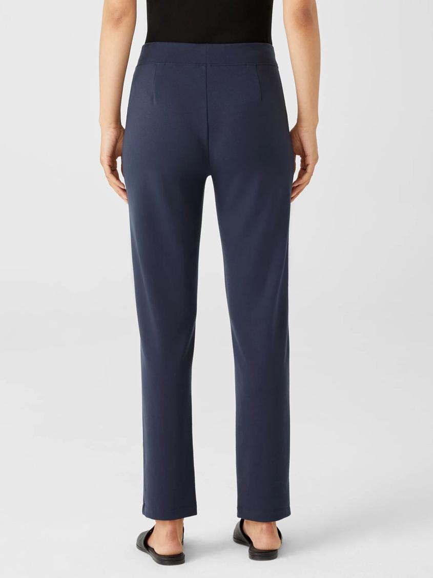 Eileen Fisher Pants, Shorts &amp; Jumpsuits | Washable Flex Ponte Pant Ocean - Women