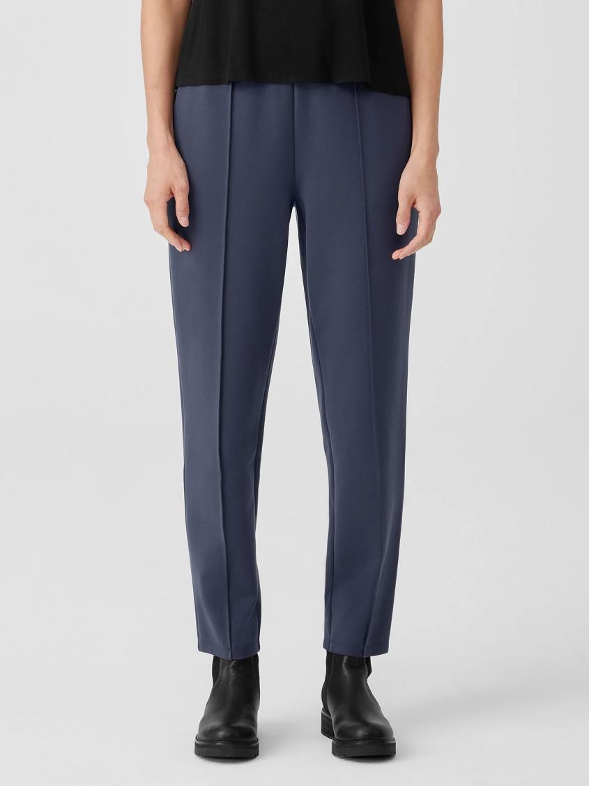 Eileen Fisher Pants, Shorts &amp; Jumpsuits | Washable Flex Ponte Pintuck Pant Ocean - Women