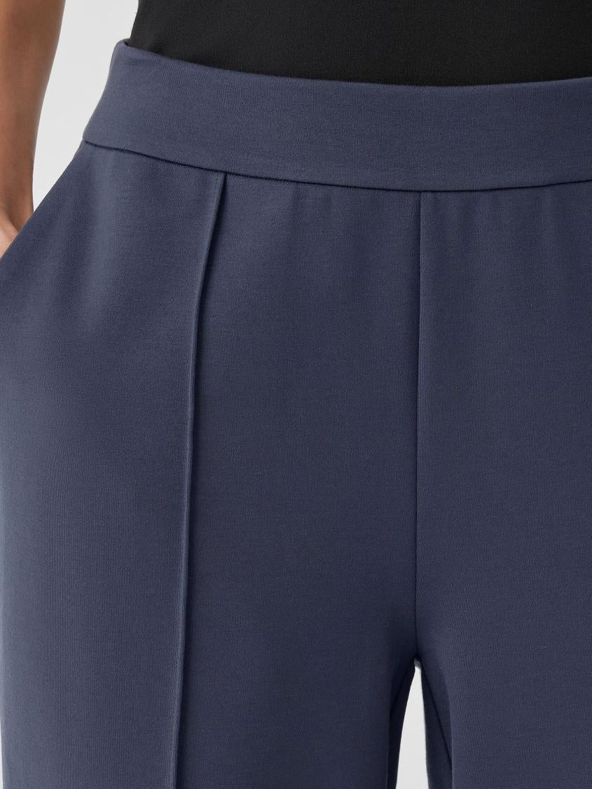 Eileen Fisher Pants, Shorts &amp; Jumpsuits | Washable Flex Ponte Pintuck Pant Ocean - Women