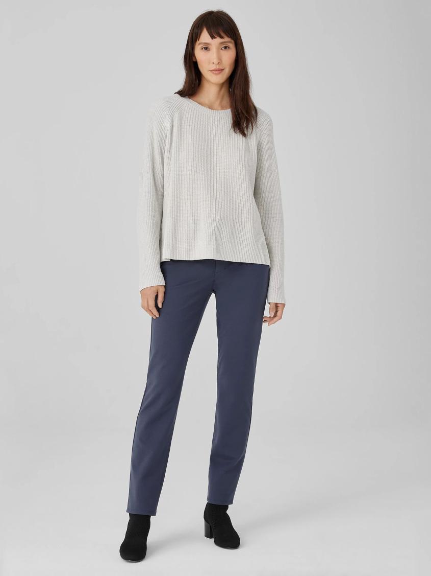 Eileen Fisher Pants, Shorts &amp; Jumpsuits | Washable Flex Ponte Slim Jean Ocean - Women