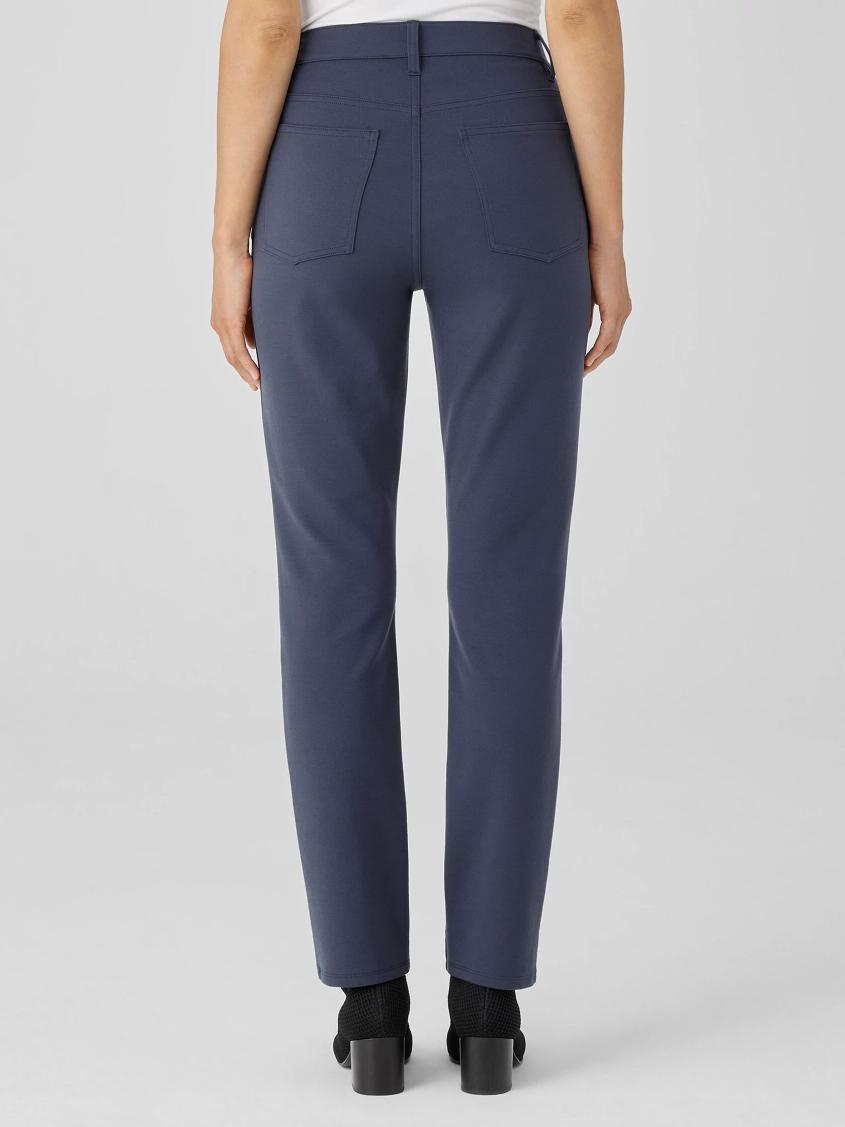 Eileen Fisher Pants, Shorts &amp; Jumpsuits | Washable Flex Ponte Slim Jean Ocean - Women