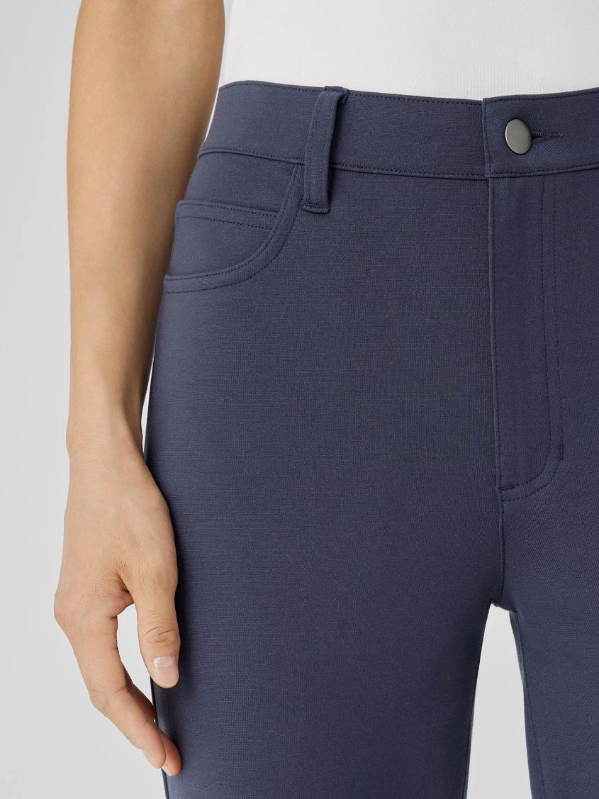 Eileen Fisher Pants, Shorts &amp; Jumpsuits | Washable Flex Ponte Slim Jean Ocean - Women